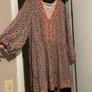 Plus size dress.
